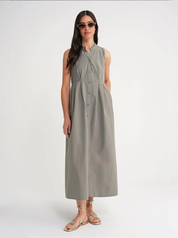 MixRay - Vestido em verde: frente
