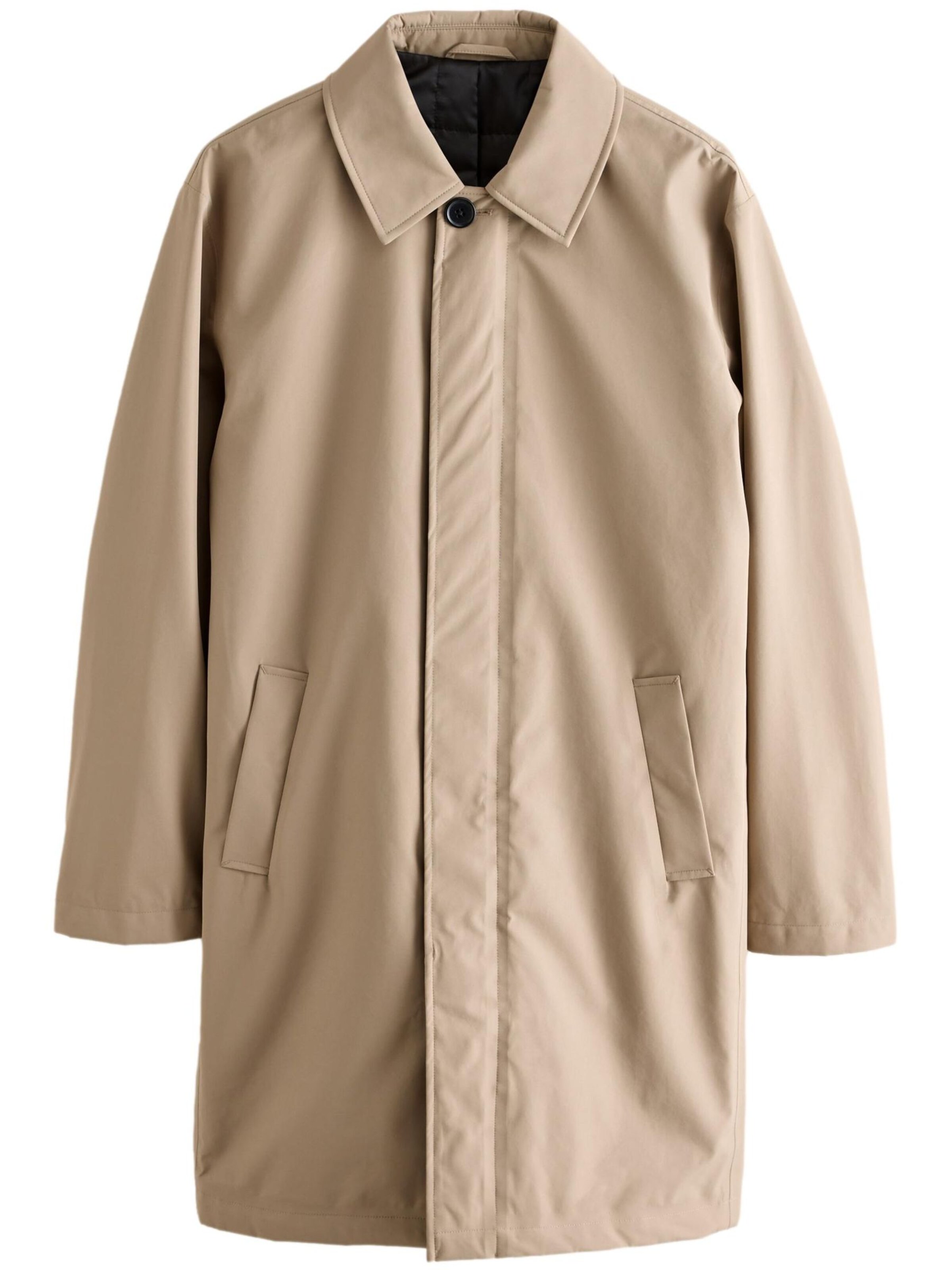 Next Between-seasons coat in Beige: front