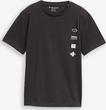 Tricou de la TOM TAILOR pe gri: față