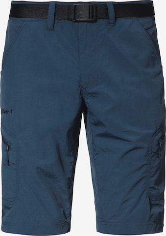 Pantalon outdoor 'Silvaplana2' Schöffel en bleu : devant
