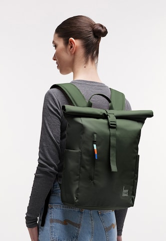 Got Bag Backpack 'Rolltop Easy Small' in Green: front