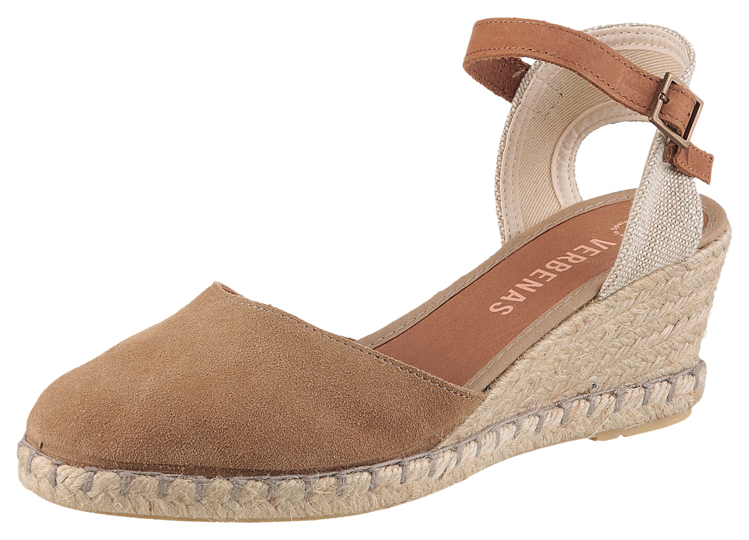 VERBENAS Sandale in Braun: Vorderseite