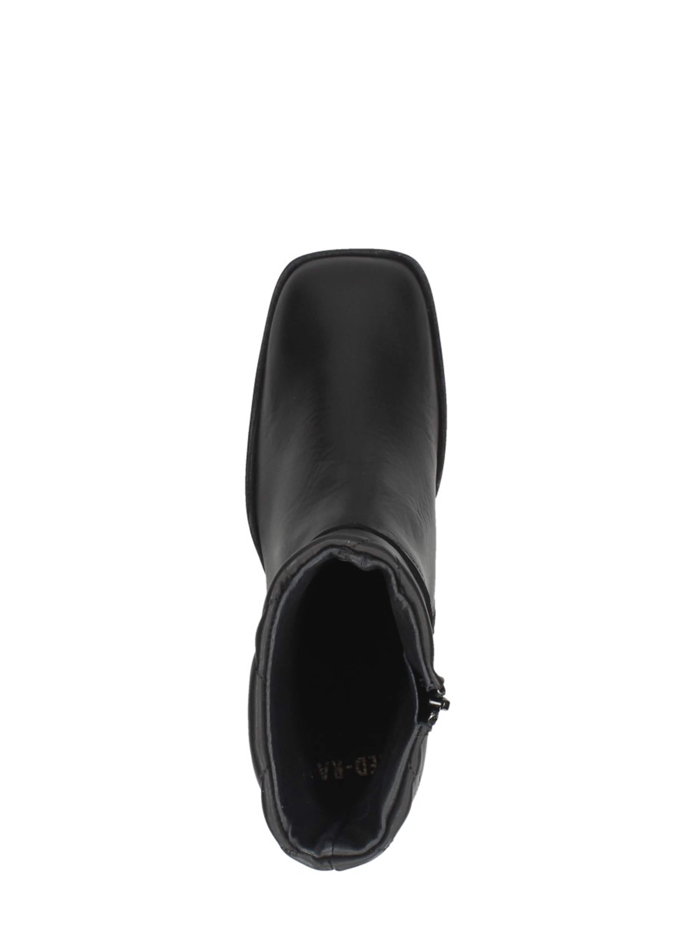 Red-Rag Boots 'Enkellaarsjes Hak' in Black