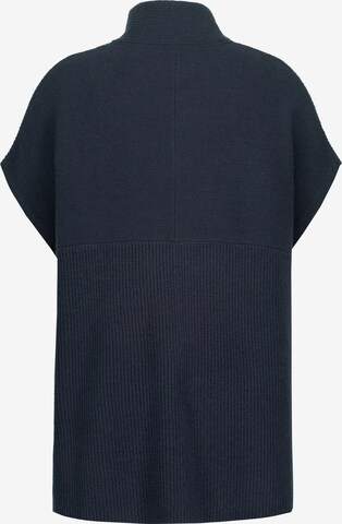 Ulla Popken Knit Cardigan in Blue