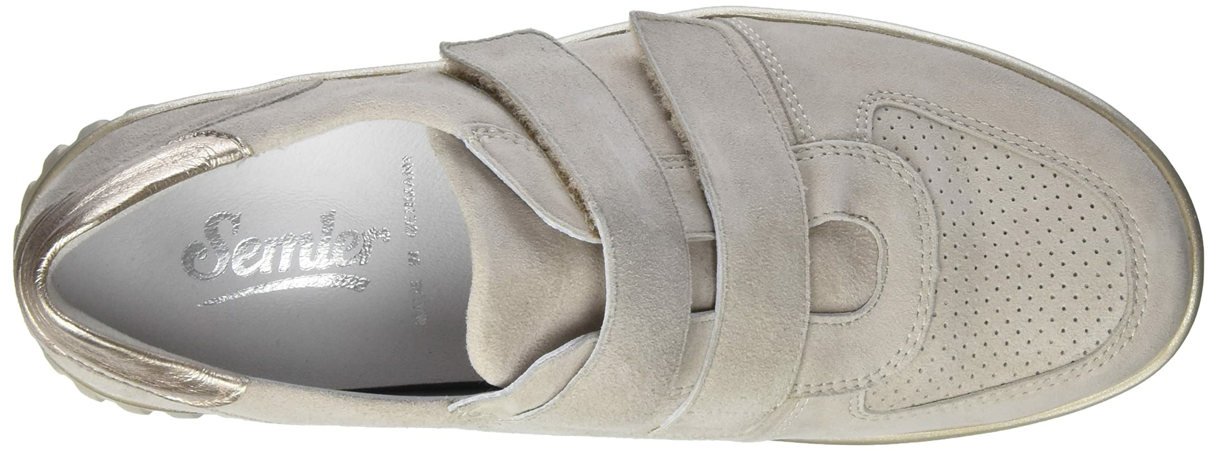 SEMLER Schnürschuh in Beige