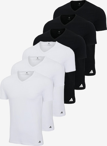 ADIDAS ORIGINALS Shirt in Black: front