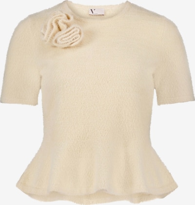 Vera Mont Strickpullover mit Rundhalsausschnitt in L in champagner, Produktansicht