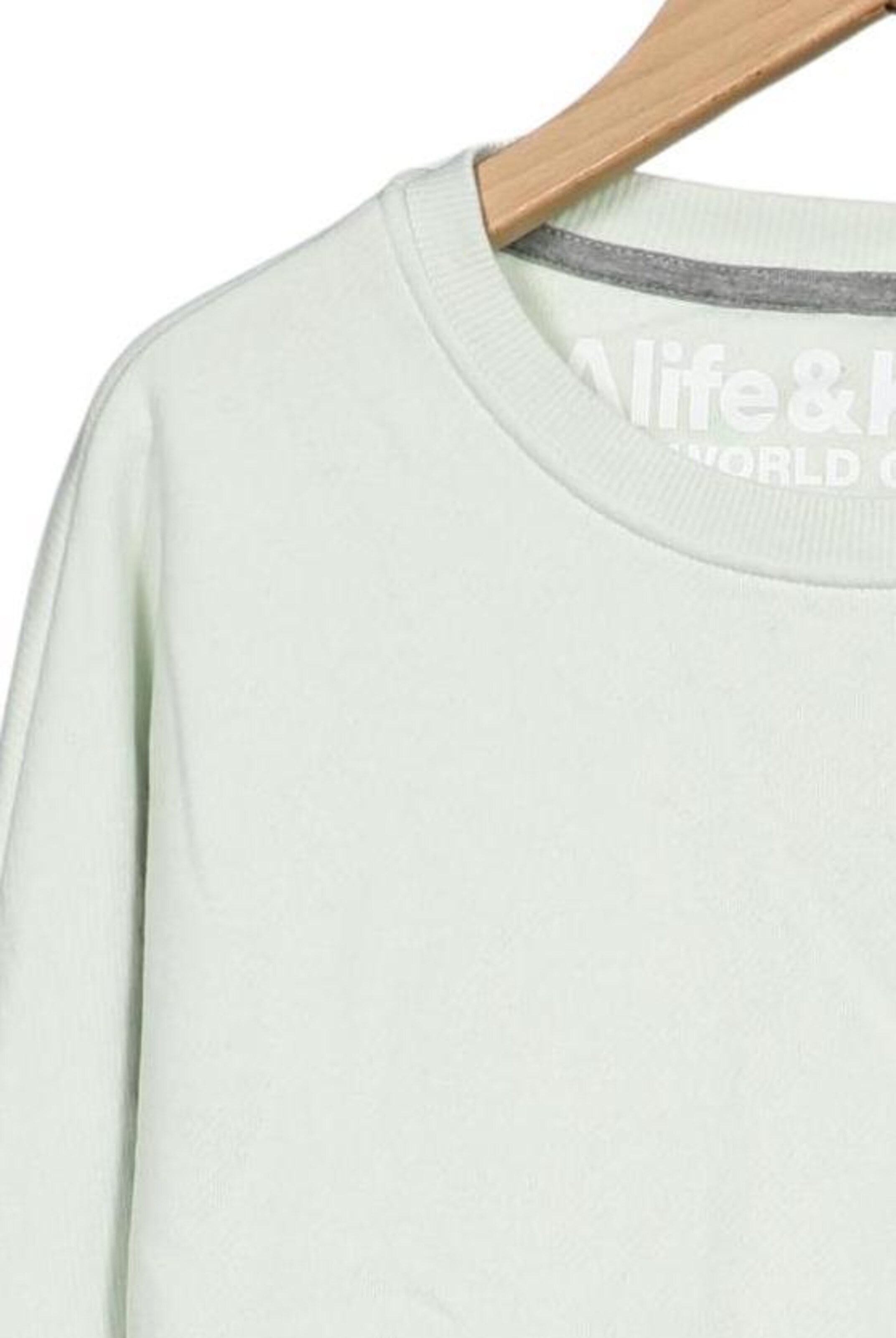 alife & kickin Sweatshirt & Zip-Up Hoodie in M in Green