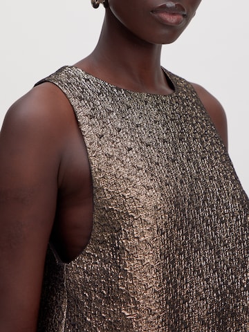 Abito da cocktail 'Zainab' di EDITED in oro