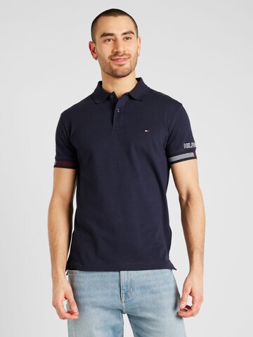 TOMMY HILFIGER Poloshirt in Blau: predná strana