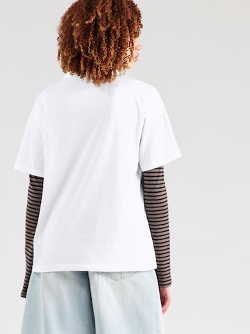 CONVERSE Koszulka w kolorze biały