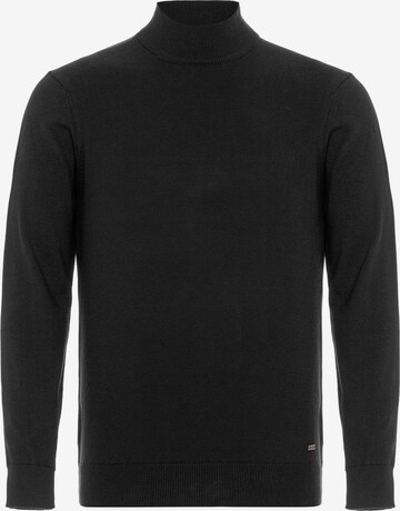 Jimmy Sanders Pullover 'Braum' in Schwarz: predná strana