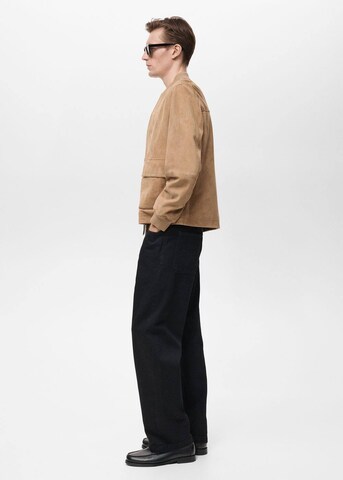 MANGO MAN Jacke 'Andrea' in Beige