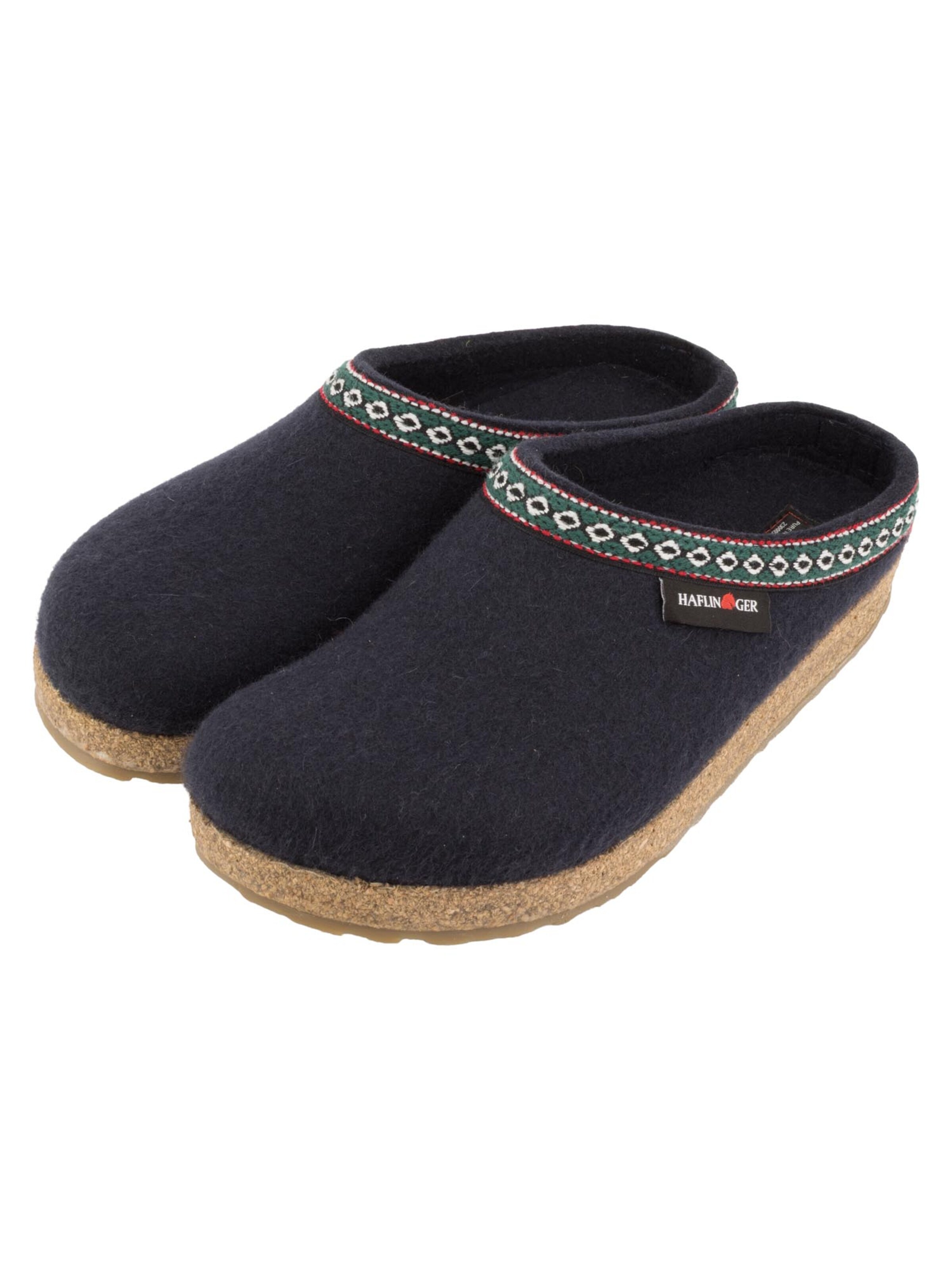 HAFLINGER Clogs 'Franzl' in Blue