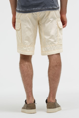 CAMP DAVID Regular Cargo Pants in Beige