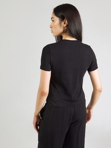 GUESS - Camisa 'LOVE' em preto