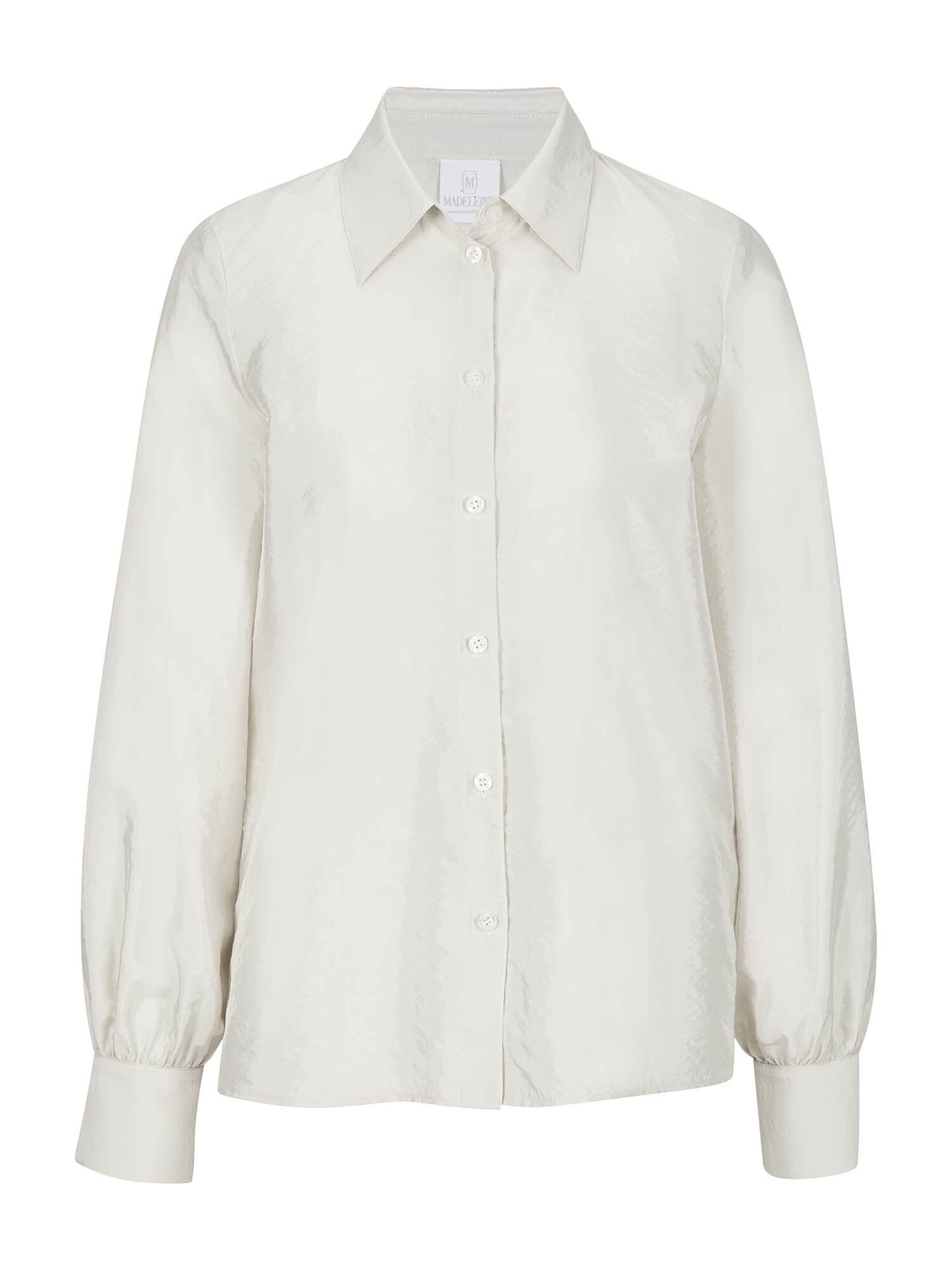 MADELEINE Blouse in Wit: voorkant