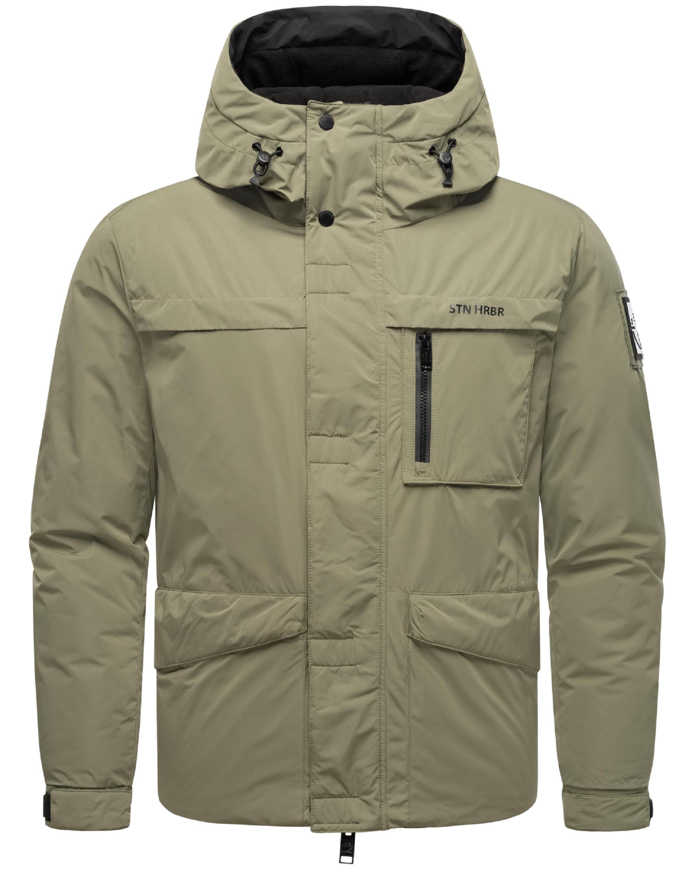 STONE HARBOUR - Casaco de inverno em verde: frente