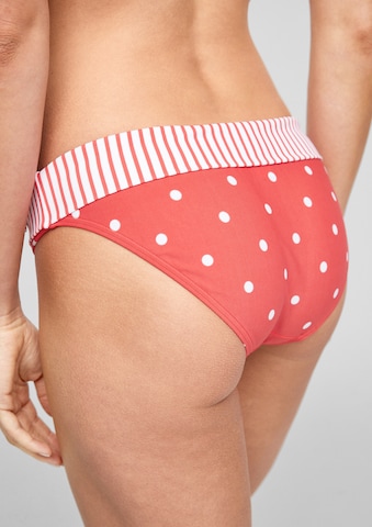 Pantaloncini per bikini di s.Oliver in rosso