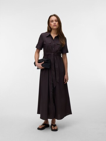 Abito camicia 'VMLotus' di VERO MODA in marrone