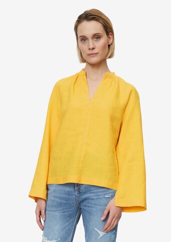 Marc O'Polo Blouse in Yellow: front