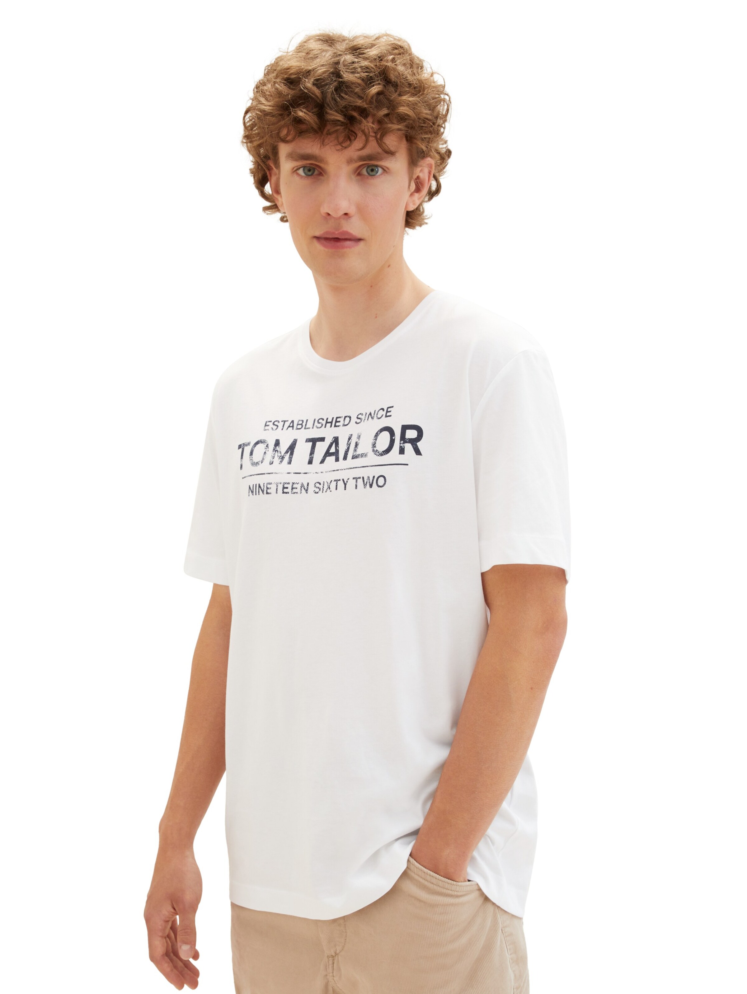 TOM TAILOR Särk, värv valge