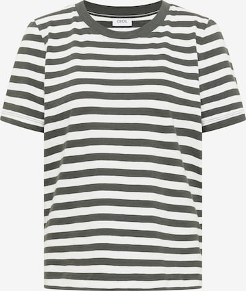 CECIL T-Shirt in Grün: Vorderseite