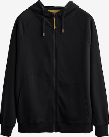 Giacca di felpa di Kaft in nero: frontale
