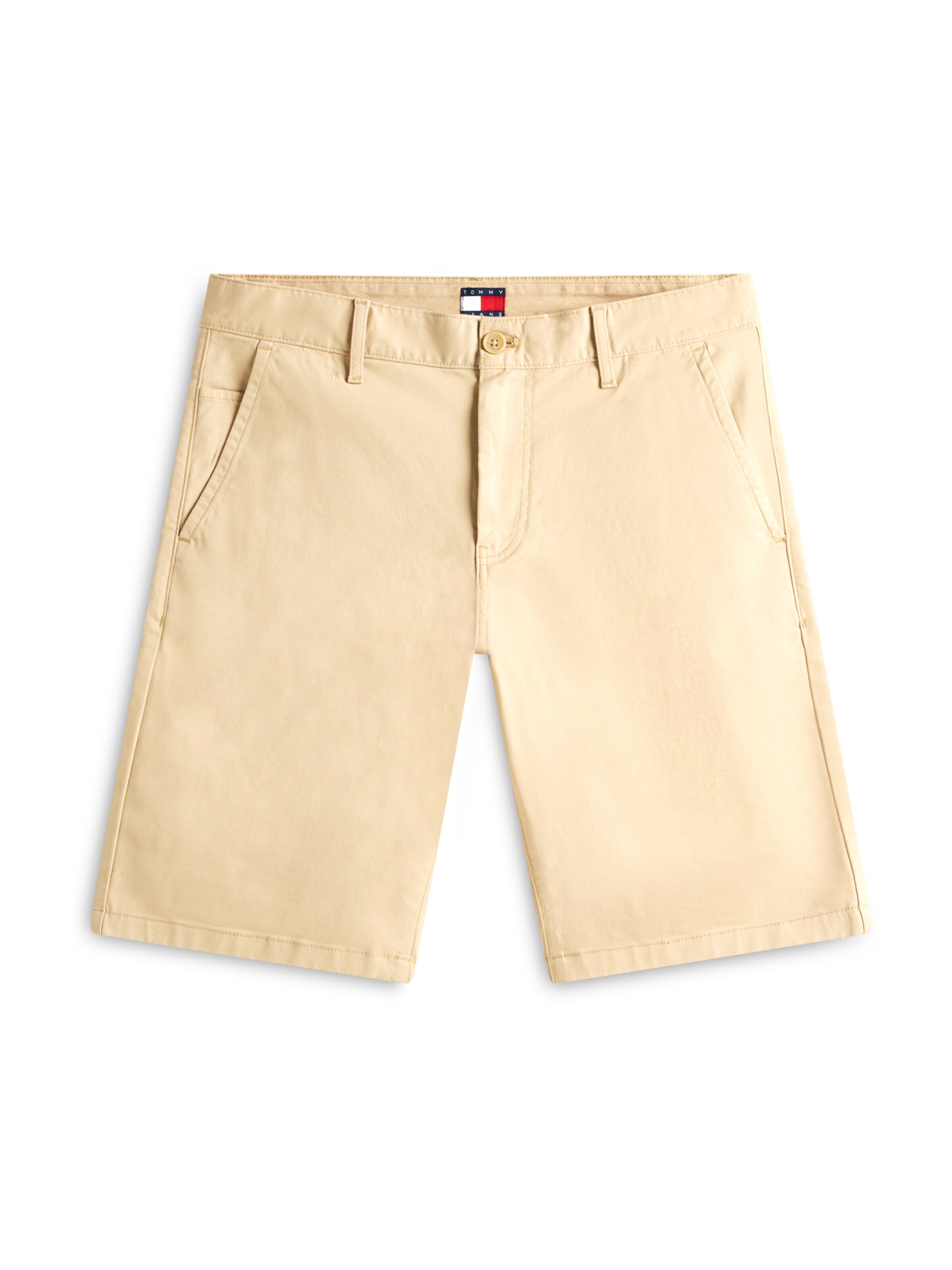 Tommy Jeans Trousers 'SCANTON' in Beige: front