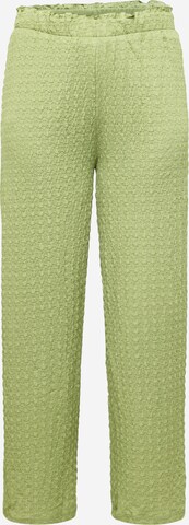 PIECES Curve Regular Trousers 'PCABIGAIL' in Green: front