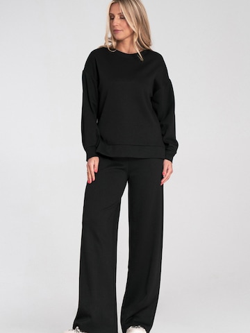 Sweat-shirt 'M1203' Figl en noir