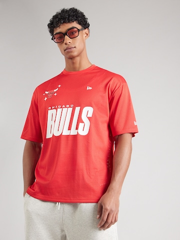 NEW ERA - Camiseta 'NBA CHIBUL  FDR' en rojo: frente