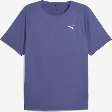 T-Shirt fonctionnel PUMA en bleu : devant