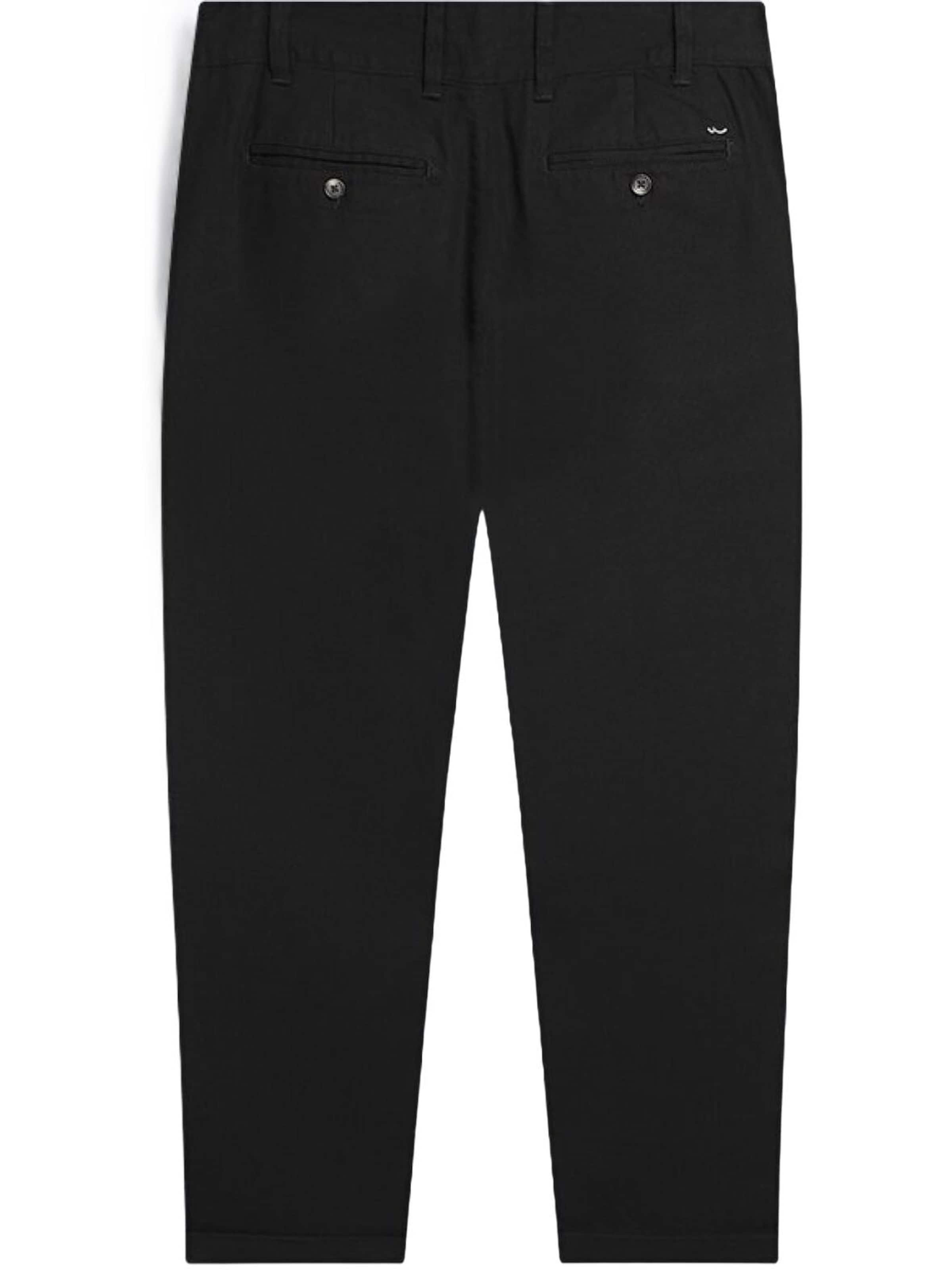 LTB Jeans - Slimfit Vaquero 'LTB Jeans Herrenhose in Leinenoptik' en negro