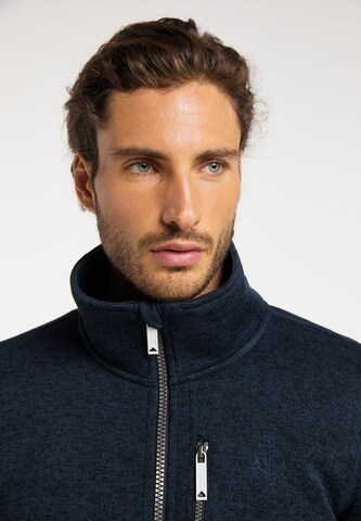 DreiMaster Maritim Fleece jacket in Blue