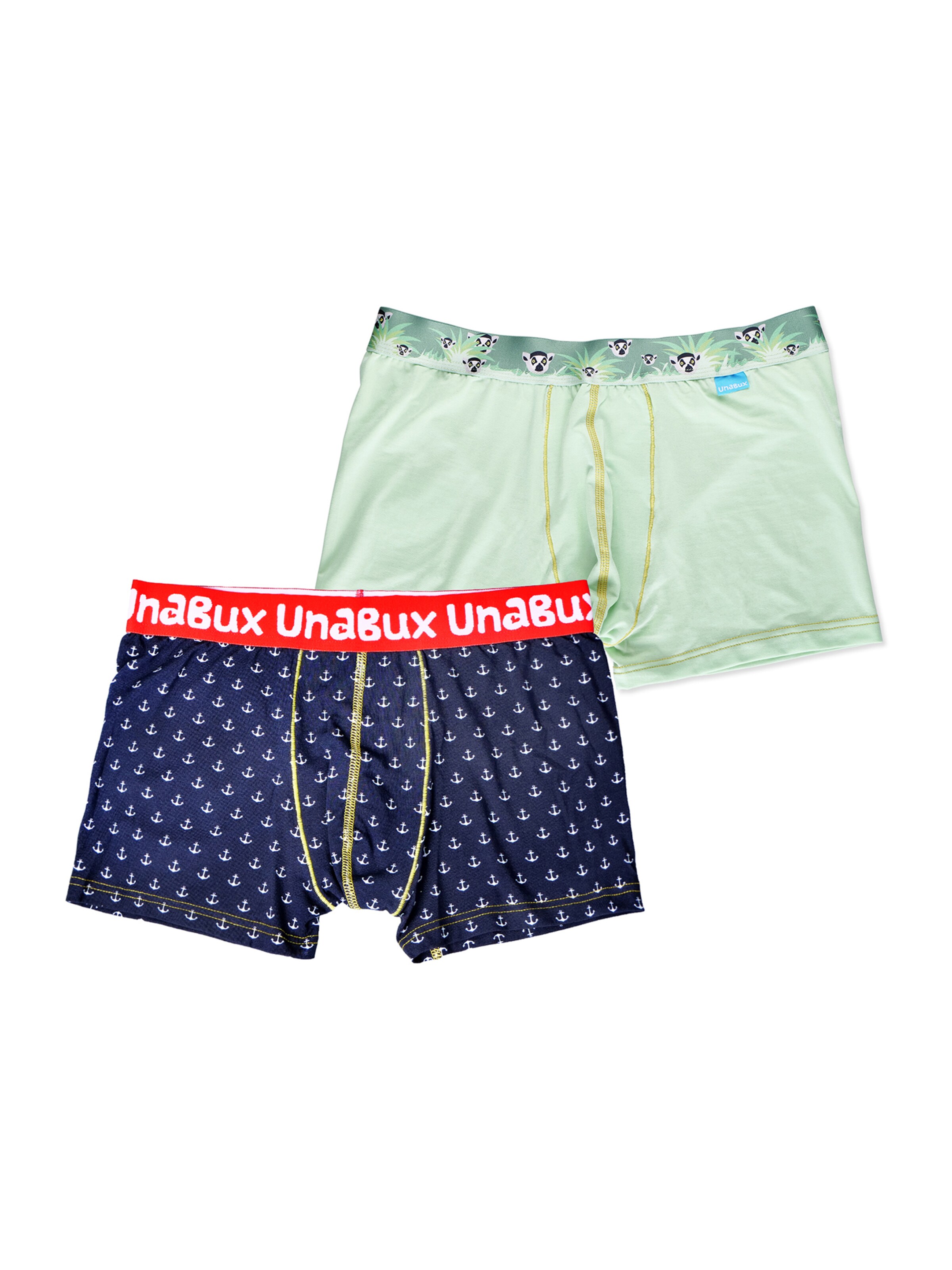 UNABUX Boxer shorts in Blue: front