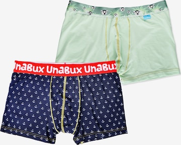 UNABUX Boxershorts in Blau: Vorderseite