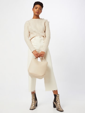 Miss Selfridge Sweater in Beige