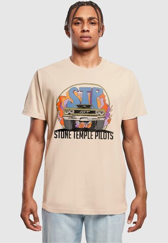 Maglietta 'Stone Temple Pilots' di Merchcode in beige: frontale