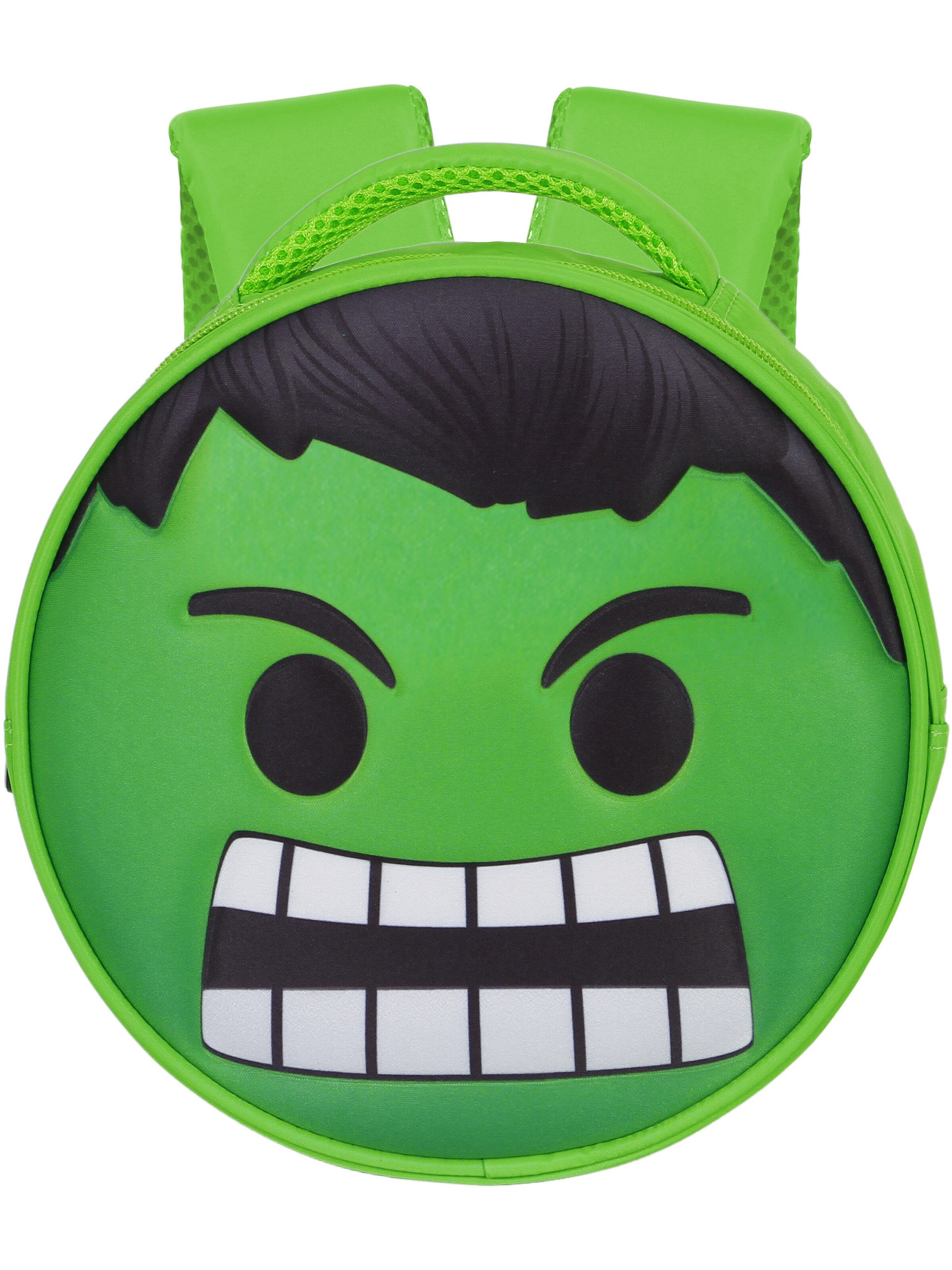 marvel Rugzak 'Hulk Send-Emoji' in Groen: voorkant