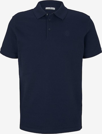 TOM TAILOR Poloshirt in Blau: predná strana