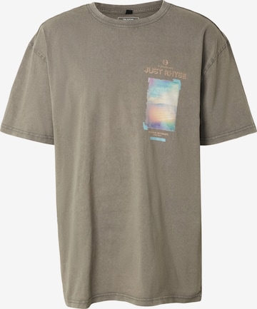 Just Rhyse - Camisa 'Lanai' em cinzento: frente
