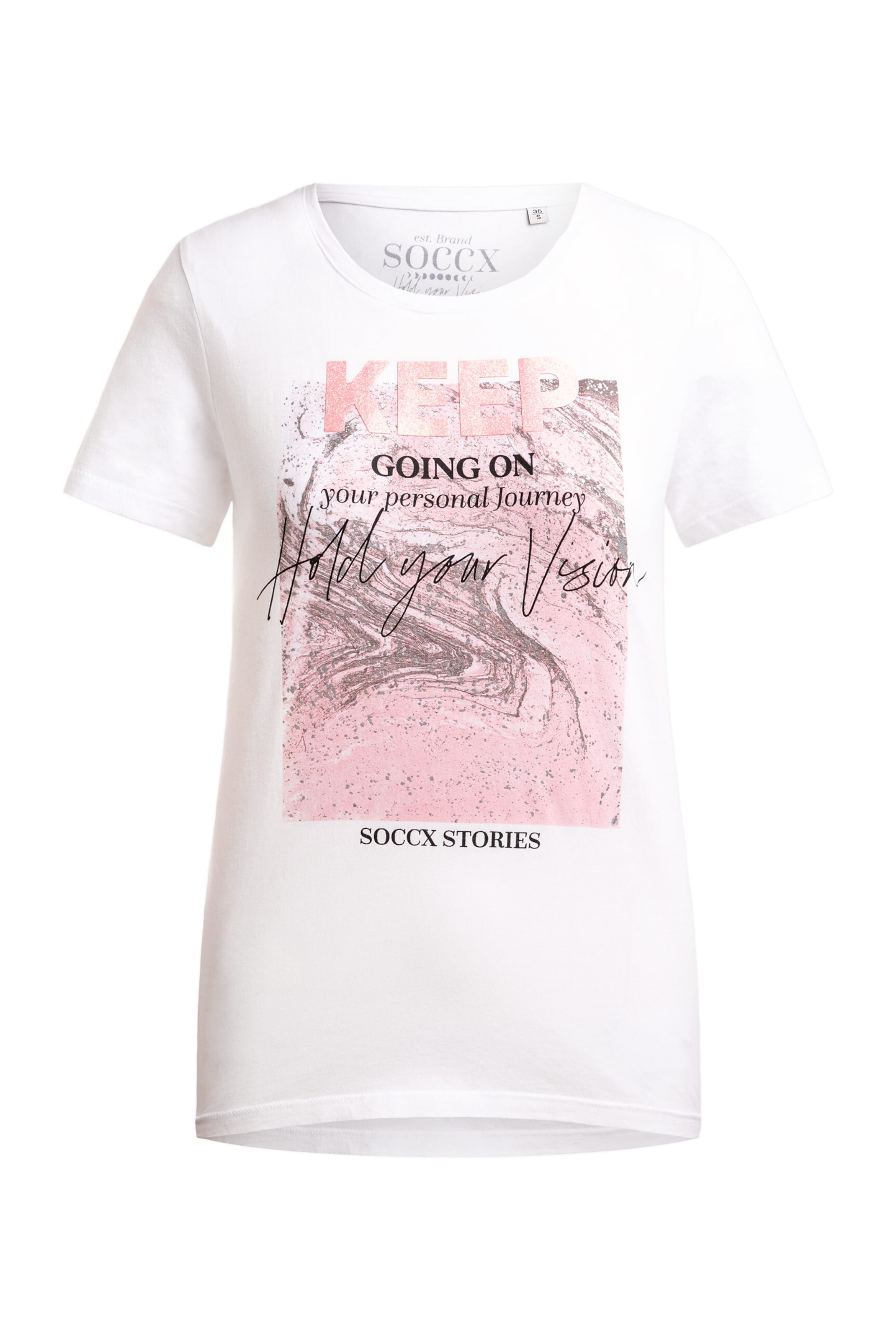 Soccx Shirt in White: front