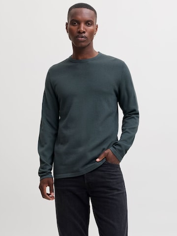 JACK & JONES Πουλόβερ 'JJAustin' σε γκρι: μπροστά