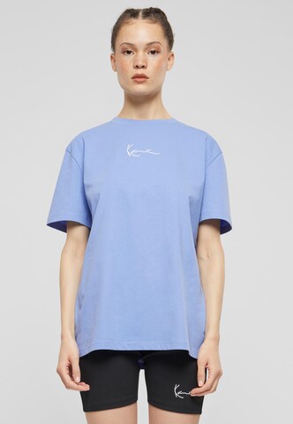Karl Kani Shirt 'Star Os' in Purple: front