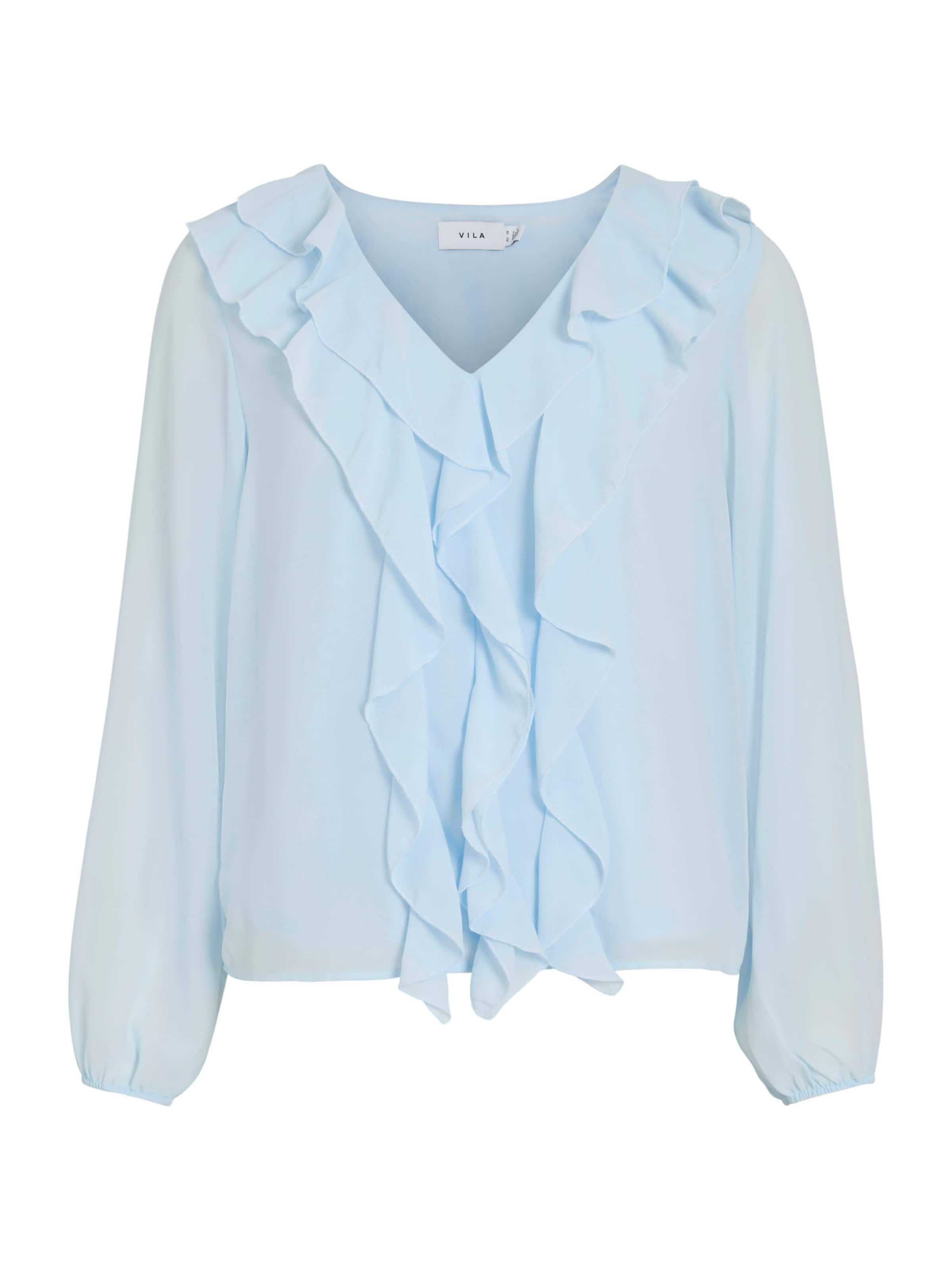 zils VILA Blūze 'VIAne': no priekšpuses
