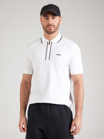 BOSS Koszulka funkcyjna 'Philix GOC' w kolorze biały: przód
