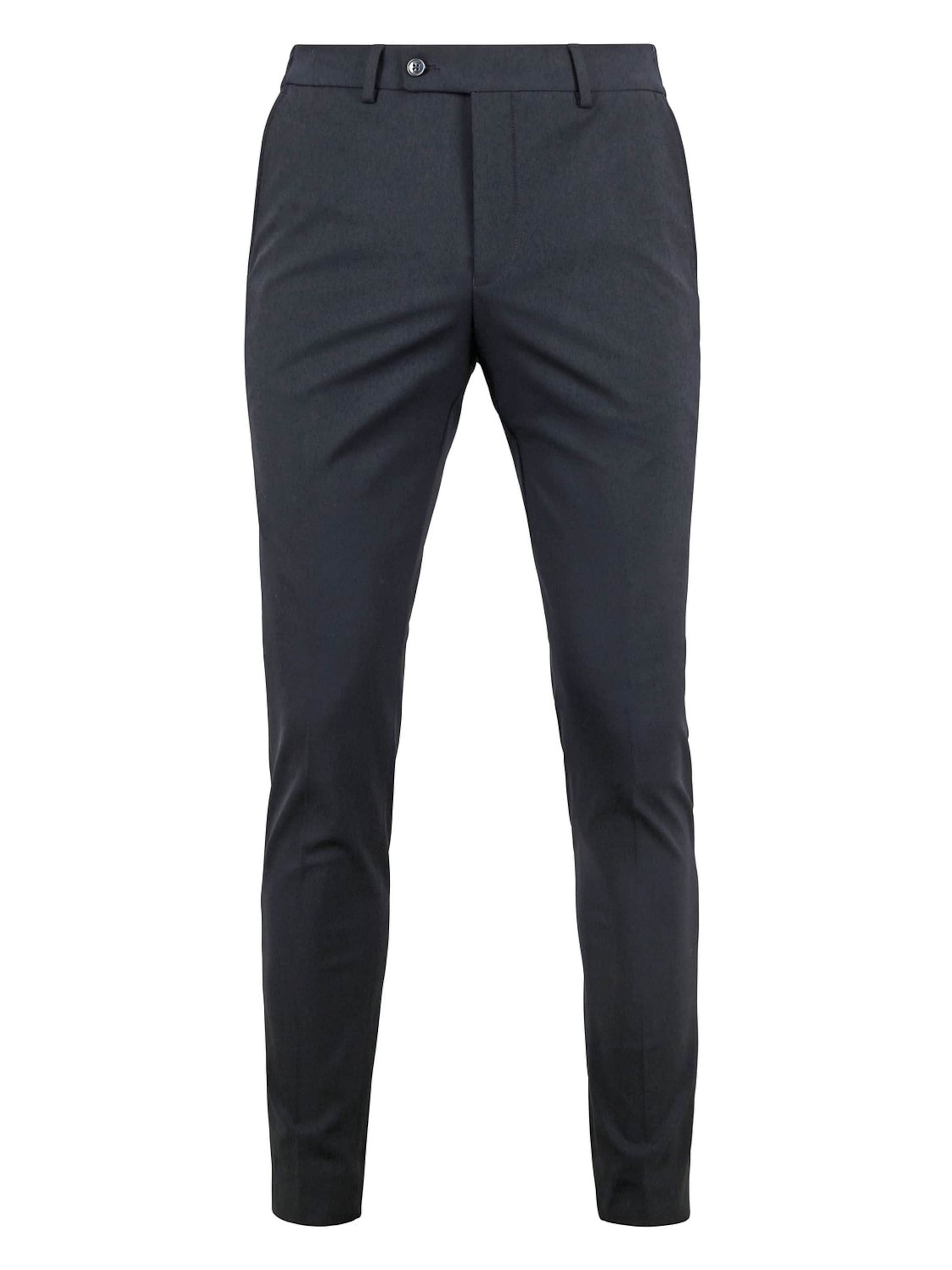 Suitable Pantalon in Blauw: voorkant
