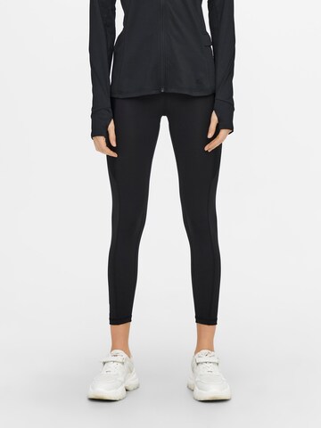 ONLY PLAY Skinny Workout Pants 'Obia' in Black: front