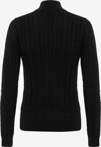 Giorgio di Mare Knit cardigan in Black